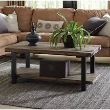Overstock carbon loft oliver modern rustic wood coffee table. Solid Wood Display Table Wayfair