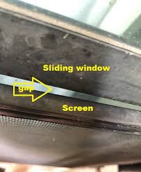 Check bottom sill for straightness, and report back what you find. Gap Between Window And Screen Doityourself Com Community Forums