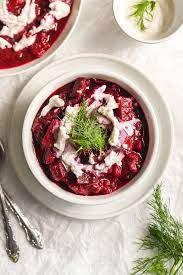 Traditional Ukrainian Red Borscht Soup Recipe Borscht Borscht Soup Recipes