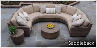 Woodard Saddleback Outdoor Furniture Outdoor Sofa Sets Wicker Sectional Patio Furniture Outdoor Furniture