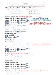 Let The Good Times Roll Harry Nilsson Chords Tab Pdf Guitars Musical Techniques