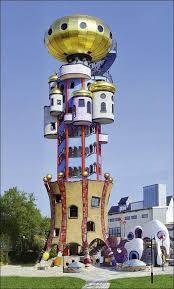 The Hundertwasser Turm In Abensberg Close To Regensburg Is One Of The Last Architectural Projects Of Friedensreich Hundertwasser 1928 Hundertwasser Abensberg
