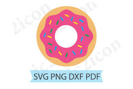 You are free to edit, distribute and use the images for unlimited commercial purposes without asking permission. Birthday Donut Doughnut Svg Graphic By Ic2icon Creative Fabrica