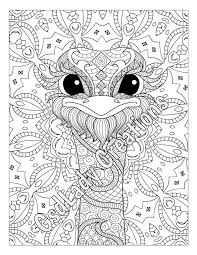 Seamless pattern with hand drawn ornate doodle cat faces. Pin On Zentangle Animals