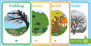 En septiembre, octubre y noviembre es otoño. Wetter 1 2 Klasse Themen Materialien Auf Deutsch