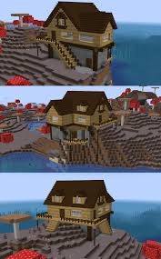 This house is great for survival. Going To Be Building This Log Cabin As My Starter House Ideas Are Welcome Minecraft