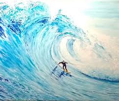 Wave Surf Surf Painting Surf Artwork Surfing Waves