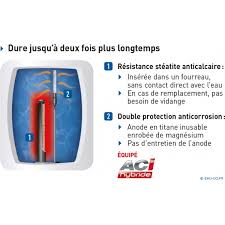 Thermor pacific sauter sonde de niveau vm 150l tec2 070306. Chauffe Eau Electrique 150l Thermor Duralis Vertical Sur Socle Livre