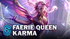 Faerie Queen Karma Skin Spotlight - League of Legends - YouTube