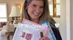 Celebrate WIP Wednesday with Needlepoint Projects