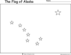 Printable coloring and activity pages are one way to keep the kids happy (or at least occupie. Usa And State Flag Coloring Printouts Enchantedlearning Com