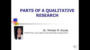 The components of a qualitative or quantitative are somehow the same but regarding data collection procedures, data analysis and results , they are interpreted differently. Parts Of A Qualitative Research Youtube