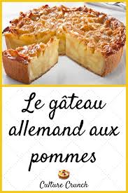 Gateau Allemand Aux Pommes La Recette Facile Gateaux Et Desserts Recette Recette Gateau Pomme