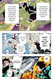 kimetsu no yaiba digital colored comics chapter 196 comic book template the darkest minds anime memes funny