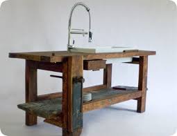 Pin By Dawn Stockbridge On New Home Project Ideas Reclaimed Furniture Rustic Outdoor Furniture Kitchen Island Bench