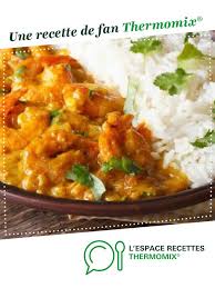Delice De Crevettes Au Lait De Coco Et Au Curry Recette Recettes De Cuisine Idee Recette Thermomix Recette