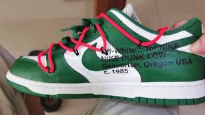 First Look Off White X Nike Dunk Low Pine Green Kicksonfire Com December 20, 2019 style number: off white x nike dunk low pine green