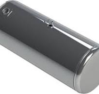 138 Gallons 26"D x 60"L - Peterbilt Style-Rear Fill Polished