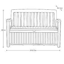 A garden storage box is the right solution that ensures everything is organized. Keter Patio Wood Effect Garden Storage Bench Box Partial Assembly Required Diy At B Q