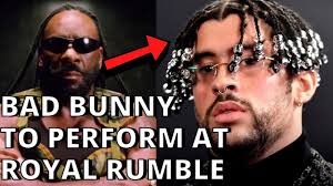 Rapper bad bunny landed a big dive during the men's royal rumble match tonight. Bad Bunny Will Perform His Booker T Song At Royal Rumble Wwe News Youtube