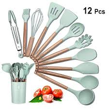 Plus, a great kitchen utensil set just makes life easier: 11 Pc Silicone Cooking Utensils Kitchen Utensil Set With Https Www Amazon Com Dp B07 Silicone Cooking Utensils Silicone Kitchen Utensils Cooking Utensils