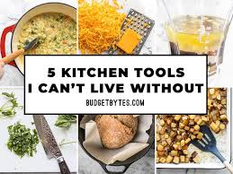 5 kitchen tools i can't live without