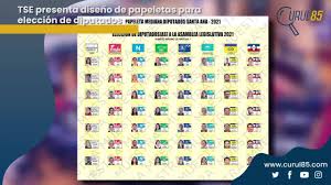 Se podrá marcar con una x, un maximo de 2. Curul 85 Diseno De Papeletas Para Elecciones 2021 Facebook