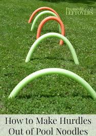 How To Make A Pool Noodle Obstacle Course For Kids