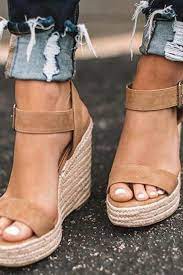 Summer Classy Wedge Sandals Wedge Sandals Outfit Fashion Shoes Shoes Heels Wedges