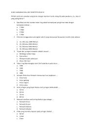 Soal Mid Semester 2 Kelas 11 Pkn Ilmusosial Id