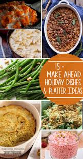 That's why we've put together some holiday wedding meal ideas that'll up the holiday cheer on your big day. 15 Make Ahead Holiday Dishes