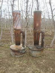 Lot Of 2 Two Orchard Anti Frost Heater Smudge Pots For Heating Your Farm Crops Ebay Diy Heater Smudging Heater