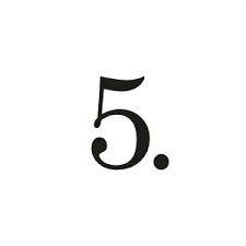 5 (five) is a number, numeral and digit. 5 Voperish