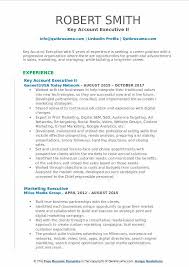 Responsible for financial statements, profit and loss (p&l) statement, gaap Key Account Manager Resume Pdf June 2021