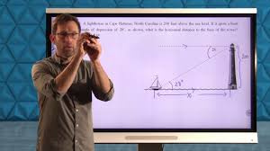 That way if you made an error in calculating the opposite. Common Core Geometry Unit 8 Lesson 5 Trigonometric Applications Youtube