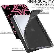 Amazon.com: Wihytec Pink Star Pad Case for ipad 7th/8th/9th Generation  (iPad 10.2 inch Case 2019/2020/2021) with Pencil Holder Anti-Scratch  Shockproof ...