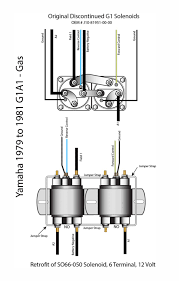 Starter generator for yamaha golf cart g16 g20 ydrax, many models 113145. So66 050 Solenoid 6 Terminal 12 Volt Vintage Golf Cart Parts Inc