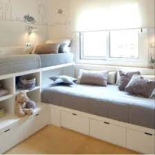 Small Bedroom Design Two Beds In Room Bunk Bed Intended For Plan 16 Petite Chambre A Coucher Lit Design Decoration D Une Petite Piece