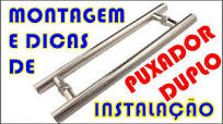 COMO COLOCAR PUXADOR DUPLO.