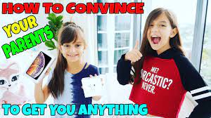 What should you do if you get a say yes call? How To Convince Your Parents To Say Yes To Anything Emily And Evelyn Youtube