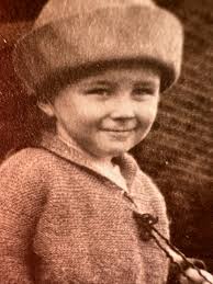 Antique 1910's Photo of Boy Smiling, Eldredge Smith, Black and White  Photography, Collectible Photos, Victorian Child, Boy in Hat, Memorabil