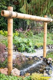diy bamboe waterornament waterornamenten watertuin tuin