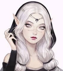 Elf Princess Anime Art Fey Inspiration Elf Art Elf Drawings Fantasy Art