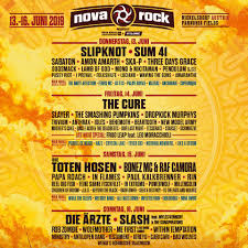 In 2017, a feast of us giants will headline, with. Nr19 Tages Line Up Inkl Red Bull Nova Rock Festival Facebook
