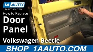 If this problem has occurred to your beetle, you can go directly to our virtual store. How To Remove Door Panel 98 10 Vw Volkswagen Beetle Youtube