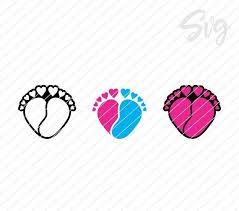 Baby Feet In Shape Of A Heart Svg Baby Feet Svg Baby Etsy Baby Svg Valentines Svg Svg Kids