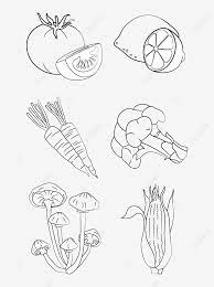 Dunia anak merupakan dunia bemain sambil belajar. Gambar Vektor Elemen Sayur Sayuran Dan Buah Buahan Yang Dilukis Dengan Tangan Hitam Dan Putih Buah Buahan Dan Sayuran Lukisan Garis Hitam Dan Putih Profil Png Dan Vektor Untuk Muat Turun Percuma