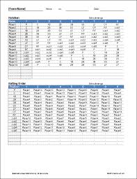 Football play drawing template at paintingvalley com explore. Baseball Lineup Card Template Excel Rengu