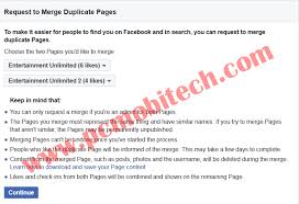 In order to merge two pages, you need to have full admin rights to both facebook pages. How To Merge Two Facebook Pages At Ones Pcmobitech
