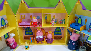 Peppa pig y su familia estrenan nueva casa. Peppa Pig Palacio De La Princesa Peppa Princess Peppa S Palace Juguetes De Peppa Pig Youtube